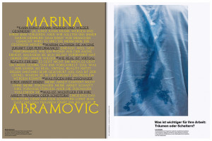 Doppelseite für das Magazin bauhaus now für das Jubiläum 100 jahre bauhaus