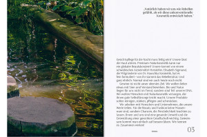 Dr. Hauschka Magazin Doppelseite