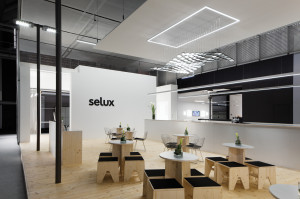 Selux 2011 Messestand Light and Building Außenansicht