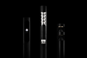 Selux Leuchte auf schwarzem Hintergrund