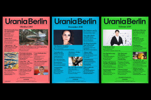 Urania Berlin Plakatkampagne in Serie